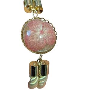 Beautiful Pink Flower Bracelet